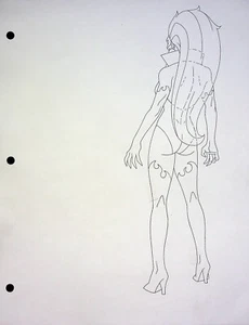 Superman Batman Public Enemies JEFF JOHNSON SIGNED Production Hand Drawn Model - Picture 1 of 2