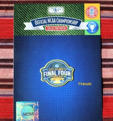 2025 Feminino Final Four Tampa Bay Patch Carolina do Sul UCLA Texas UConn - Imagem 1 de 2