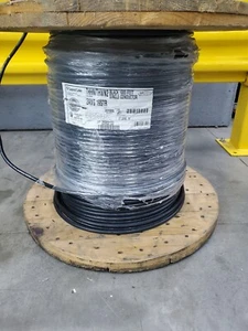 950' 2 AWG Stranded Copper THHN THWN-2 MTW Building Wire 600V Black - Picture 1 of 15