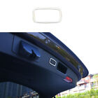 For Porsche Cayenne 2011-17 Silver Aluminum Back Door Tailgate Handle Frame Trim
