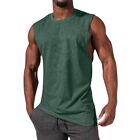 Athletic Fit Gym Muscle Singlet for Men&#39;s Fitness and Football Workouts