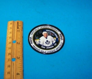 NHL Hockey Collectible Medallion Toronto Maple Leafs Mike Johnson Katch 1997-99 - Picture 1 of 2