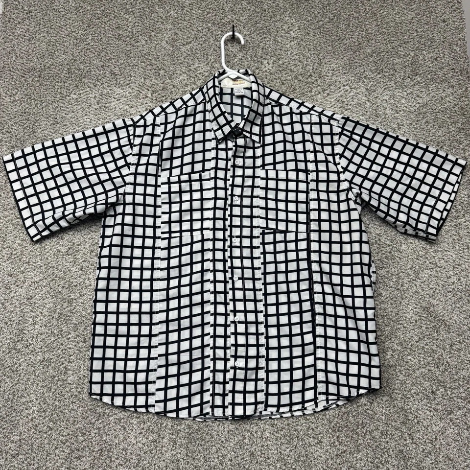 Universal Studios Regreso al Futuro Marty McFly Escocesa Disfraz Camisa L Foto 1 de 4