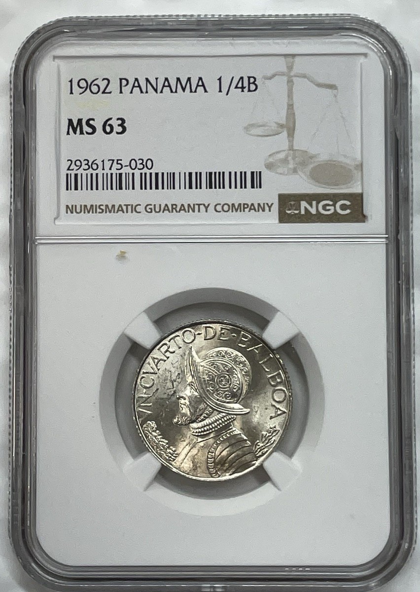 1962年 パナマ 1/2バルボア 銀貨 1962年 パナマ 1/2バルボア 銀貨 - メルカリ