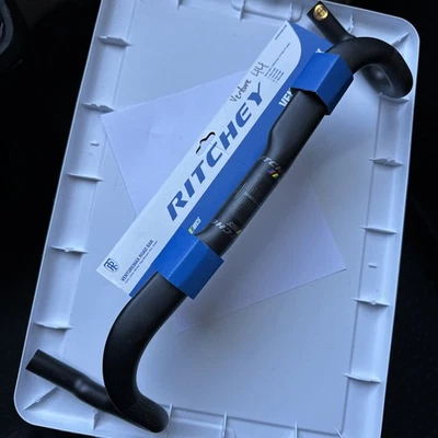 Ritchey WCS Venturemax 碳纤维砾石车把 - 轻便,喇叭 44 厘米 — 第 1/4 张图片