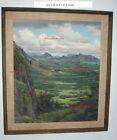 original gary reed hawaiian oil painting hawaii vintage