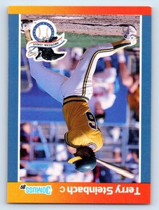 1989 Donruss All-Stars #9 Terry Steinbach Raw Actual Scans