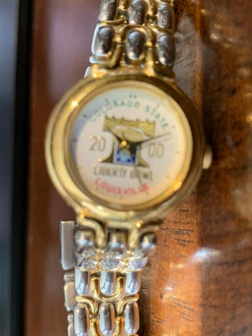 Louisville Cardinals Football 2000 Liberty Bowl Team Issued Ladies Watch Jurich Cover