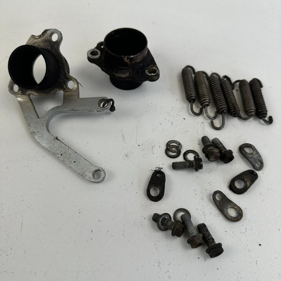 KTM 640 LC4 2003 Brida de escape Cabezal Tubo Salida con resortes Foto 1 de 4