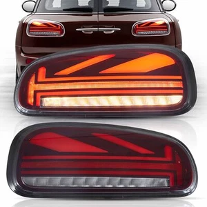 Red LED Tail Lights For Mini Cooper Clubman F54 2015-2023 W/Sequential RearLamps - Picture 1 of 9