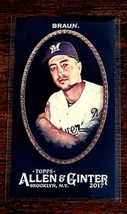 2017 Topps Allen And Ginter X Ryan Braun Mini A&G Back #140 - Picture 1 of 2