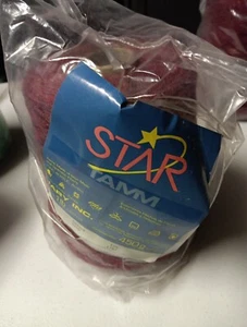TAMM  / Star  Acrylic Yarn Cone Acrylic 2477 yds 1 lb Wine Colour 3310 New,bag - Picture 1 of 5