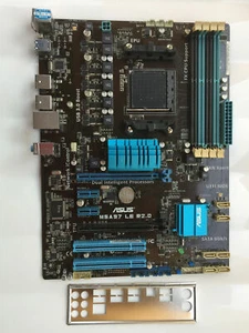 M5A97 LE R2.0 Motherboard Socket AM3+AMD 970 ATX DDR3 32GB SATA3.0 USB3.0 - Picture 1 of 10