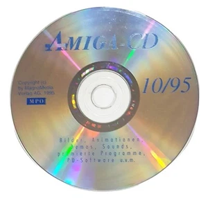 ©1995 Commodore MPO Amiga Plus CD #10/95 Public Domain/Spiele/Demos/Shareware - Picture 1 of 1