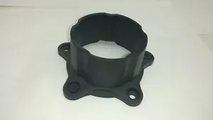 MB Level 8 Wheels Flat Matte Black Open Wheel Hub 5 Lug Cover Center Cap C-323-3 - Picture 1 of 6