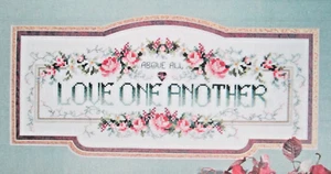 Love One Another - Rivista modello punto croce - Rose - Foto 1 di 1