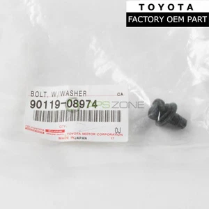 GENUINO TOYOTA TACOMA 4RUNNER LAND CRUISER LX470 PERNO CON LAVADORA FABRICANTE DE EQUIPOS ORIGINALES 90119-08974 - Imagen 1 de 5