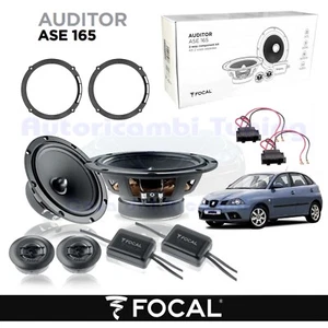 Altavoces Delanteros 165Mm FOCAL AUDITOR ASE165 120W Para SEAT IBIZA 6L - Imagen 1 de 9