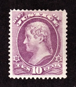 US O29 10c Justice Department Mint F-VF OG H SCV $310 - Picture 1 of 1