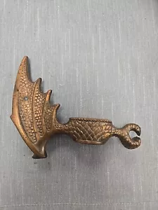 Drachenflügelkralle Architektur Bergung Vintage Metall Kupfer Finish - Bild 1 von 8