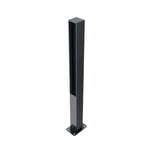 Stilpoller 70 x 70 mm Flachstahl ortsfest für Dübelbefestigung Pfosten 4073 - Bild 1 von 3