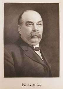 Senator DAVID BAIRD 1923 New Jersey First Citizen Steel-Plate Engraving Portrait - Picture 1 of 7