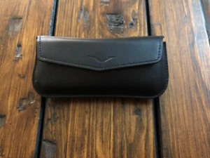 Genuine Vertu Constellation C Black Horizontal Leather CASE Super RARE ITEM - Picture 1 of 2