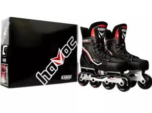 Crazy Skates HAVOC Inline Gr. 3-6, 9-10 Zoll verstellbar Rollhockey Street Beach - Bild 1 von 13