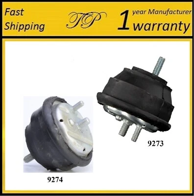 2PCS Front Left & Right Motor Mount For 1993-1994 BMW 740I, 740IL 4.0L - Image 1 of 4
