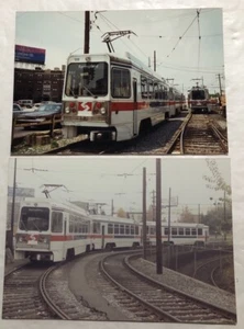 2 Vintage 1993 Photo Of Springfield #128 Railway Car - Picture 1 of 4