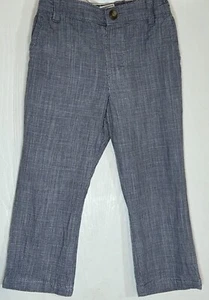 The Place Toddler Boy 3T Pants Blue Adjustable Waist Clasp Pockets Faux Button - Picture 1 of 10