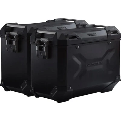 Sistema de carcasa de aluminio negro 90 litros 10-14 para Ducati Multistrada 1200 SW-MOTECH Foto 1 de 3