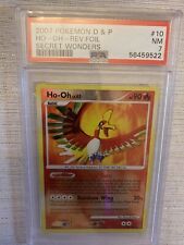 2007 Pokemon Diamond & Pearl Ho-Oh Holo Secret Wonders #10 Reverse Foil PSA 7