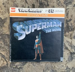 Carretes Viewmaster Showtime 3D Superman The Movie. Usado - Imagen 1 de 6