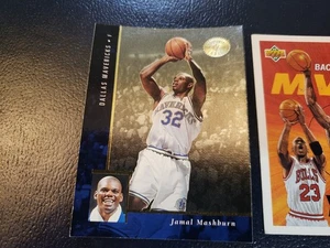 Jamal Mashburn Kentucky Wildcats Dallas Mavericks 1995- 1996 SILVER BACK RARE - Picture 1 of 3