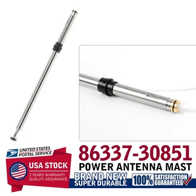 Power Durable Antenna Mast OEM Replacement Fit for 2002-2010 Lexus SC430 FM/AM - Image 1 of 4
