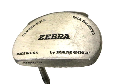 Ram Golf Zebra Face Balanced 34" Stainless Steel Shaft Right Hand Putter - Image 1 of 4