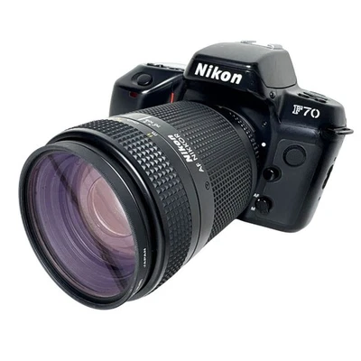 Nikon F70 - 35mm SLR Film Camera w/ Nikkor AF 70-210mm f:4-5.6 Lens D, From JPN - Image 1 of 4