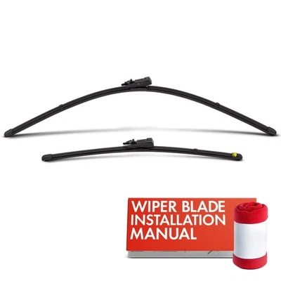 2x lâminas de limpador de para-brisa dianteiras 26" e 17" para Cadillac SRX 2010-2016 SUV 4 portas - Imagem 1 de 4