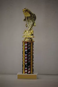 10" Bass Trophy Award - Free engraving - Picture 1 of 4