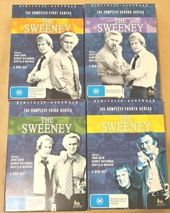 The Sweeney : Season 1 -4 1 2 3 4 (DVD, 1974) VGC R4 British Free Post - Bild 1 von 23