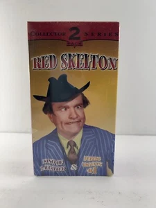 Red Skelton 2 VHS Tape Set: King of Laughter & Public Pigeon #1 ~ Sealed - Picture 1 of 5