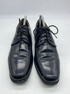 Mens dress shoes Nunn Bush comfort gel black Oxford 8.5 wide Leather - Bild 1 von 6