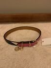 NWT - Tory Burch Adjustable Multi-Color Dog Collar - Size - M/L