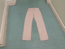 Lee Cooper Comfort Fit Waist 28" Leg 32" Men's Faded Sandy Beige Denim Jeans