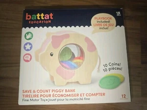 Battat Education – Piggy Bank for Kids – Educational Pig Toy – Developmental - Picture 1 of 5