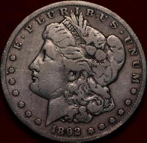 1892-S San Francisco Mint Silver Morgan Dollar