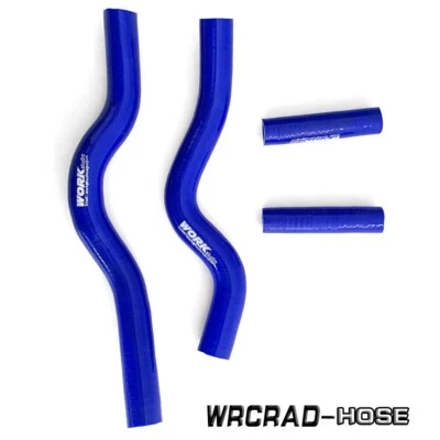 Manguera silicona radiador azul apta 2001-2008 Suzuki RM250 RM 250 2002 2003 2004 05 Foto 1 de 4