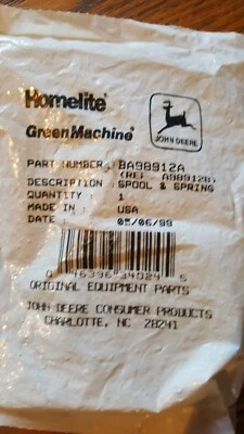 Homelite Green Machine Spool & Spring BA98812A - Image 1 of 3