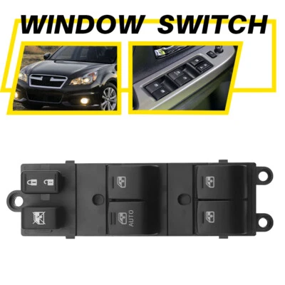 Interruptor de ventana principal delantero izquierdo lado del conductor para Subaru Outback Legacy 2013-2017 Foto 1 de 4